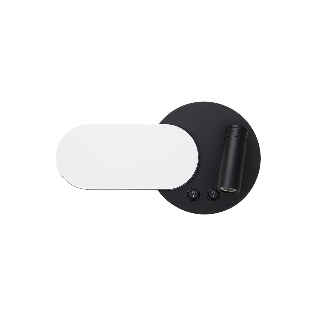 Wall Mounted Bedside Reading Light Minimalist Rotatable Lamp