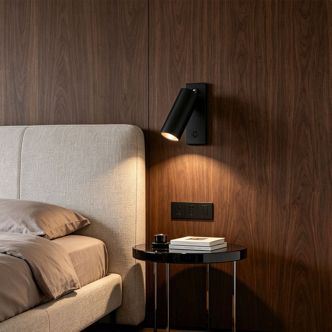 Wall Sconce Reading Light Minimalist Adjustable Bedside Lamp
