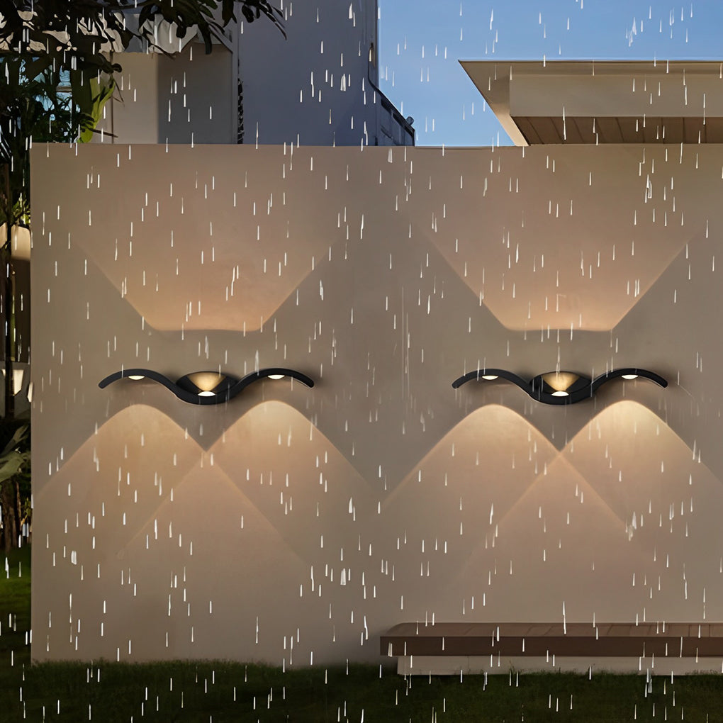 [Open-Box]Wave Wall Sconce Outdoor Creative Up-Down LED Light