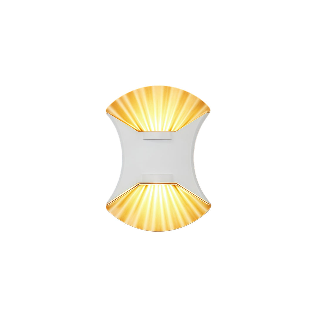 Outdoor up down Wall Light Modern Double-Shell LED Garden Light